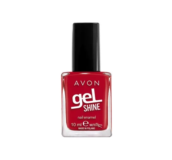 AVON GEL SHINE ЛАК ДЛЯ НОГТЕЙ RED IS RED 10МЛ