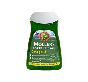 MOLLER’S FORTE З РИБ'ЯЧИМ ЖИРОМ ХАРЧОВА ДОБАВКА 112 КАПСУЛ