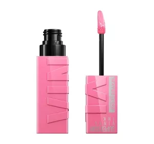 MAYBELLINE SUPERSTAY VINYL INK ВИНИЛОВАЯ ПОМАДА ДЛЯ ГУБ 155 UPBEAT 4,2МЛ