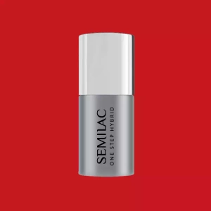 SEMILAC ONE STEP HYBRID ГЕЛЬ-ЛАК UV S550 PURE RED 5МЛ