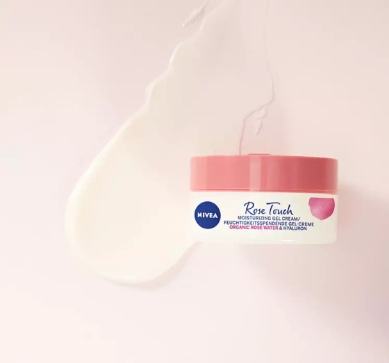 NIVEA ROSE TOUCH ЗВОЛОЖУВАЛЬНИЙ КРЕМ-ГЕЛЬ 50МЛ