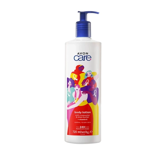 AVON CARE ОСВЕТЛЯЮЩИЙ БАЛЬЗАМ ДЛЯ ТЕЛА С РОЗОВОЙ ВОДОЙ И МАСЛОМ ШИ 400МЛ