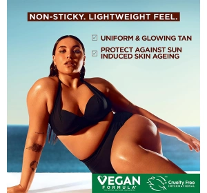 GARNIER AMBRE SOLAIRE IDEAL BRONZE ОЛІЯ ДЛЯ ПРИСКОРЕННЯ ЗАСМАГИ SPF30 150МЛ