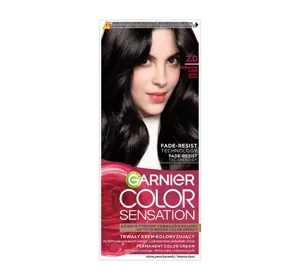 Garnier Color Sensation стойкая краска для волос 2.0 ebony black