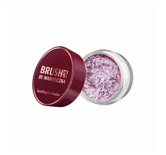 Brush Up блискучі кремові тіні для очей 01 Purple Dream 3г