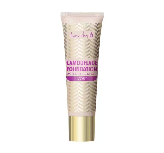LOVELY CAMOUFLAGE FOUNDATION КРОЮЩЕЕ ТОНАЛЬНОЕ СРЕДСТВО ДЛЯ ЛИЦА 3 IVORY 25Г