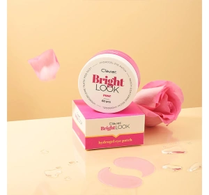 CLAVIER BRIGHT LOOK ГІДРОГЕЛЕВІ ПАТЧІ ПІД ОЧІ ROSE 60 ШТ