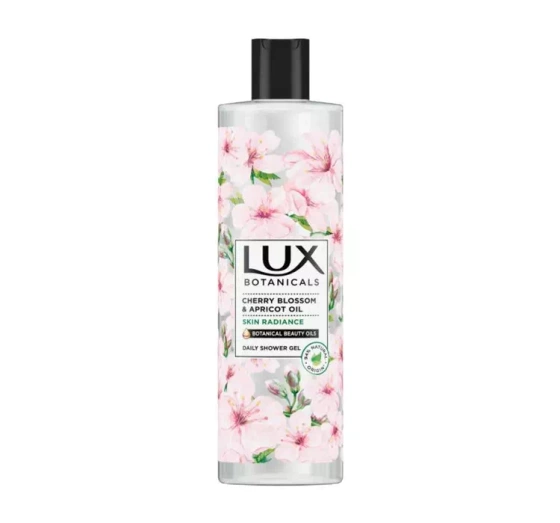 LUX BOTANICALS SKIN RADIANCE CHERRY BLOSSOM & APRICOT OIL ГЕЛЬ ДЛЯ ДУША 500МЛ