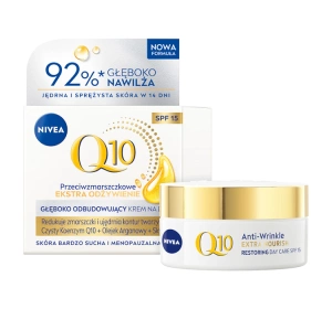 NIVEA Q10 POWER ДНЕВНОЙ КРЕМ ПРОТИВ МОРЩИН SPF15 50МЛ