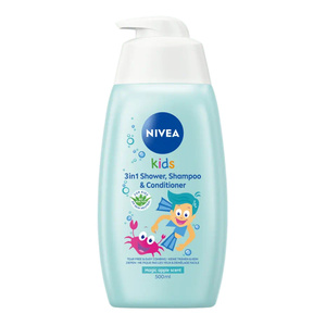NIVEA KIDS 2 IN 1 SHOWER & SZAMPOO ГЕЛЬ ДЛЯ МИТТЯ ТІЛА І ВОЛОССЯ MAGIC APPLE SCENT 500МЛ