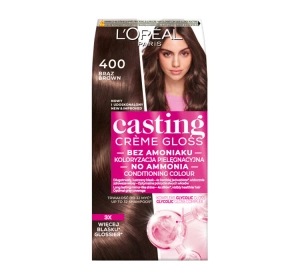 LOREAL CASTING CREME GLOSS КРЕМ-ФАРБА 400 КОРИЧНЕВА