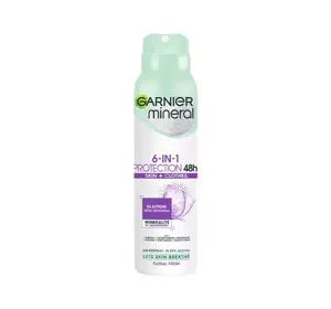 GARNIER MINERAL 6 IN 1 PROTECTION 48H АНТИПЕРСПИРАНТ-СПРЕЙ ДЛЯ ЖЕНЩИН 150МЛ