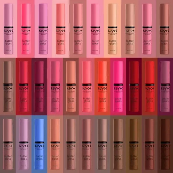 NYX PROFESSIONAL MAKEUP BUTTER GLOS БЛЕСК ДЛЯ ГУБ 45 SUGAR HIGH 8МЛ