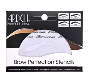 ARDELL BROW PERFECTING STENCILS ТРАФАРЕТЫ ДЛЯ СТИЛИЗАЦИИ БРОВЕЙ 4ШТ