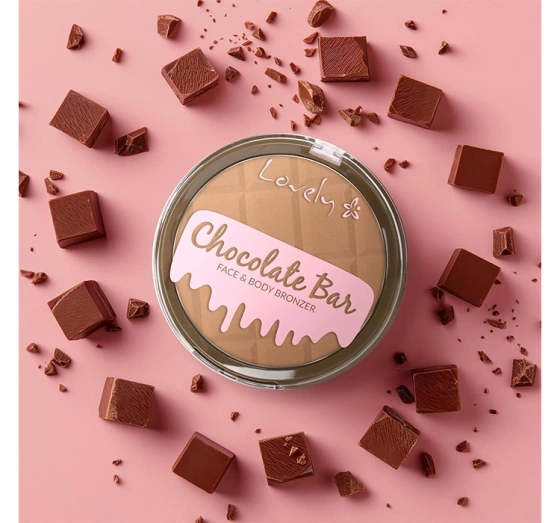 LOVELY CHOCOLATE BAR  БРОНЗУЮЧА ПУДРА З МАТОВИМ ФІНІШЕМ 1 15Г
