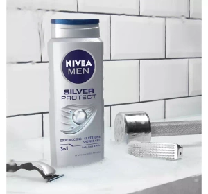 NIVEA MEN SILVER PROTECT ГЕЛЬ ДЛЯ ДУША 250МЛ