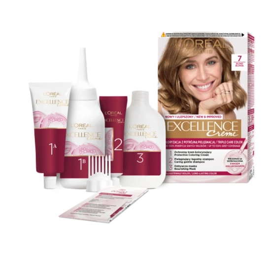 LOREAL EXCELLENCE CREME 7 БЛОНД