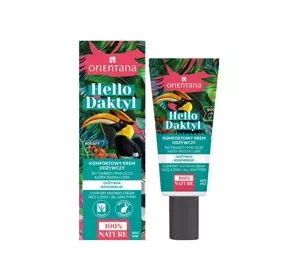 ORIENTANA HELLO DAKTYL КОМФОРТНЫЙ ПИТАТЕЛЬНЫЙ КРЕМ ДЛЯ ЛИЦА И ПОД ГЛАЗА 40МЛ
