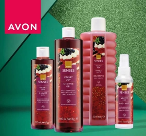 Avon Senses гель для душа Velvet Joy 250 мл