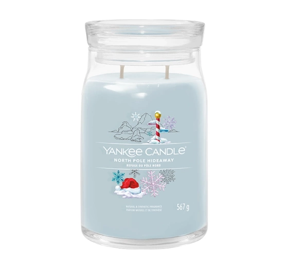 Натисніть на картинку, щоб її збільшити Yankee Candle Signature ароматична свічка North Pole Hideaway 567г
