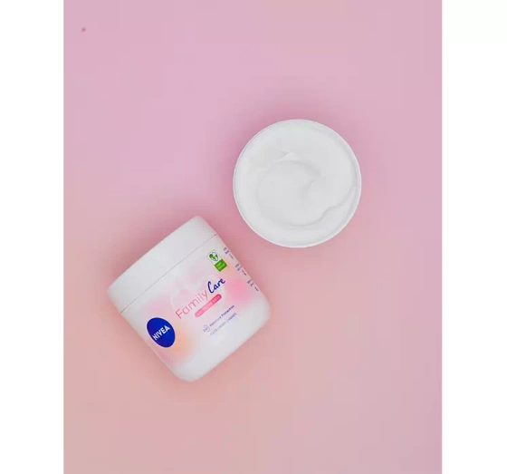 NIVEA FAMILY CARE ЛЕГКИЙ УВЛАЖНЯЮЩИЙ КРЕМ ДЛЯ ТЕЛА, ЛИЦА И РУК 450МЛ