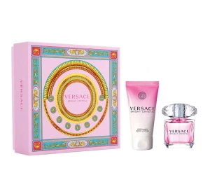 VERSACE BRIGHT CRYSTAL НАБІР ТУАЛЕТНА ВОДА СПРЕЙ 30МЛ + БАЛЬЗАМ ДЛЯ ТІЛА 50МЛ