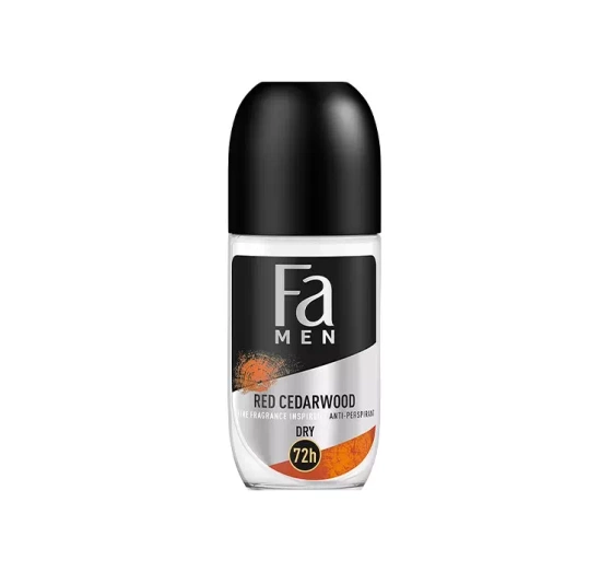 FA MEN RED CEDARWOOD ШАРИКОВЫЙ АНТИПЕРСПИРАНТ ДЛЯ МУЖЧИН 50МЛ