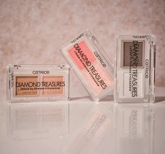 Catrice Diamond Treasures минипалетка теней для глаз 010 Hazel Spark 2,8 г