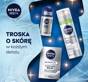 NIVEA MEN Silver Control набор косметики для мужчин с элегантной косметичкой