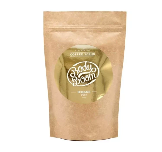 BODY BOOM КАВОВИЙ ПІЛІНГ ДЛЯ ТІЛА SHIMMER GOLD 100Г