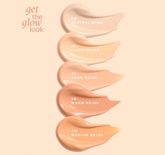 Paese Get The Glow Look сяючий тональний крем для обличчя 4W Medium Beige 30мл