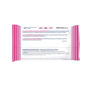 LACTACYD SENSITIVE САЛФЕТКИ ДЛЯ ИНТИМНОЙ ГИГИЕНЫ 15 ШТУК