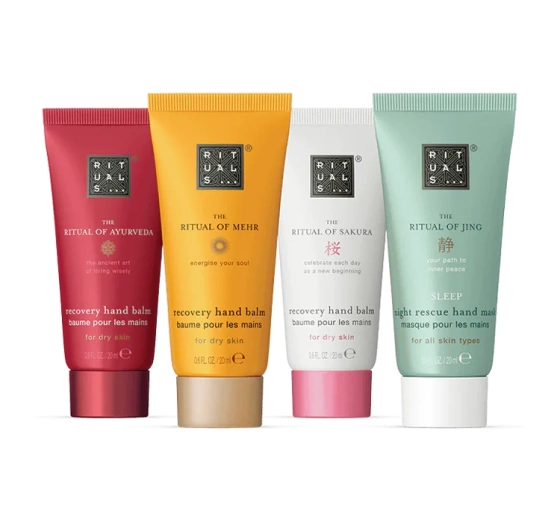 Rituals The Ultimate Hand Care Set набор миникосметики для ухода за руками 4 x 20 мл