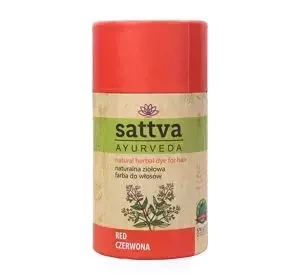 SATTVA AYURVEDA НАТУРАЛЬНАЯ ТРАВЯНАЯ КРАСКА НА ОСНОВЕ ХНЫ КРАСНЫЙ 150Г