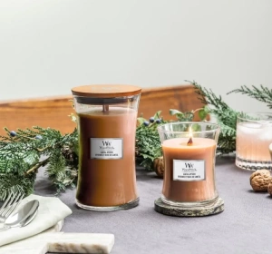 WoodWick Large Jar Candle ароматическая свеча Santal Myrrh 610г