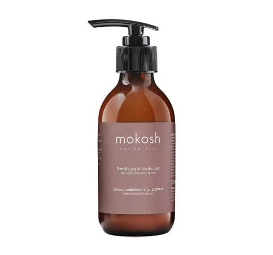 MOKOSH COSMETICS ЗВОЛОЖУЮЧИЙ ЛОСЬЙОН ДЛЯ ТІЛА САНДАЛОВЕ ДЕРЕВО З БУРШТИНОМ 200 МЛ