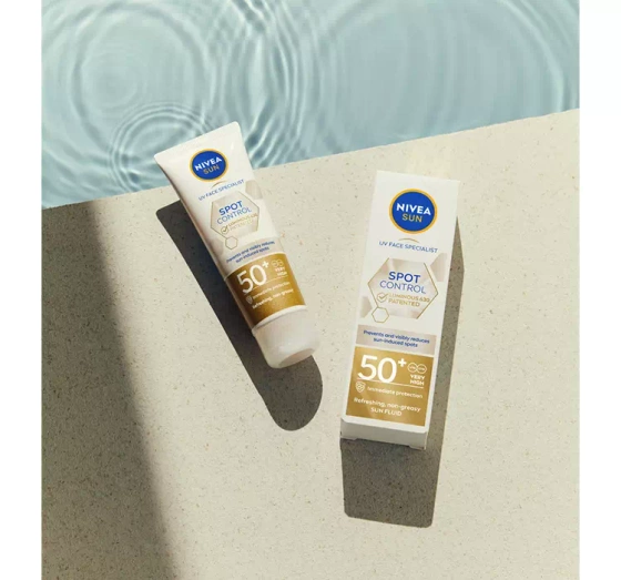 NIVEA SUN DARK SPOT CONTROL LUMINOUS630 СОНЦЕЗАХИСНИЙ КРЕМ ДЛЯ ОБЛИЧЧЯ SPF 50+ 40МЛ