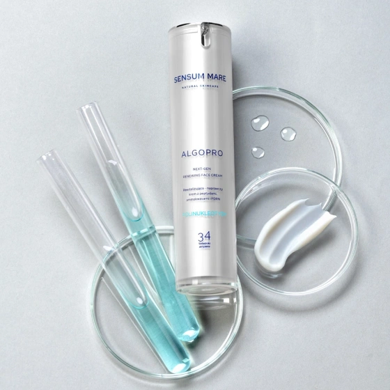 Sensum Mare Algopro відновлювальний крем з 9% пептидним та амінокислотним комплексом з PDRN 50 мл