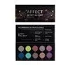 AFFECT PARTY ALL NIGHT  ПАЛИТРА  10 ТЕНЕЙ ДЛЯ ВЕК