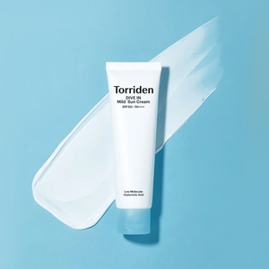 Torriden Dive In Mild Sun Cream зволожуючий крем для обличчя з фільтром SPF50+ PA++++ 60 мл
