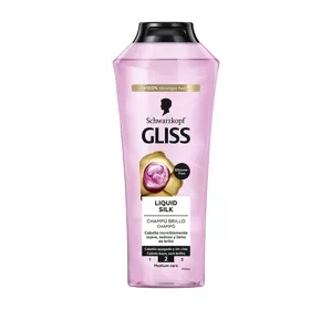 GLISS LIQUID SILK SHINE SHAMPOO ШАМПУНЬ ДЛЯ МАТОВОГО І ЛАМКОГО ВОЛОССЯ 400МЛ