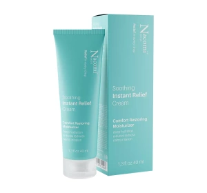 Nacomi Next Level Soothing Instant Relief Cream заспокійливий та відновлювальний крем для обличчя 40мл