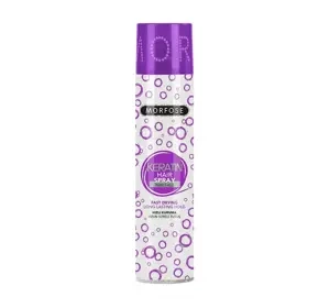 MORFOSE KERATIN HAIR SPRAY ЛАК ДЛЯ ПОВРЕЖДЕННЫХ ВОЛОС 250МЛ