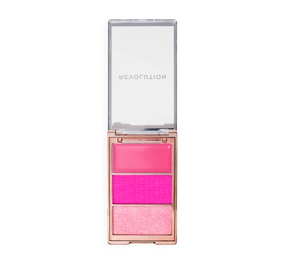 Makeup Revolution Icon Blush палитра румян Hot Pink Flag 9,8г