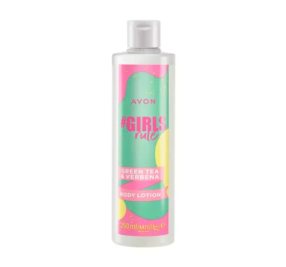 AVON #GIRLS RULE БАЛЬЗАМ ДЛЯ ТЕЛА GREEN TEA & VERBENA 250МЛ