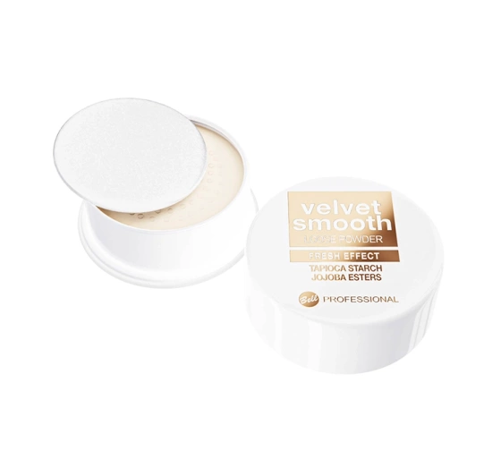Bell Professional Velvet Smooth веганська розгладжувальна розсипчаста пудра 5,5 г