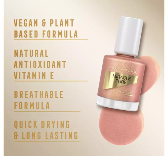 MAX FACTOR MIRACLE PURE ЛАК ДЛЯ НІГТІВ 265 FIERY FUCHSIA 12МЛ