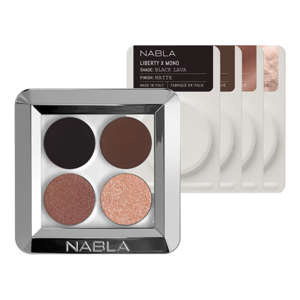 NABLA LIBERTY X QUAD KIT ПАЛІТРА ТІНЕЙ ДЛЯ ПОВІК POSH GAZE