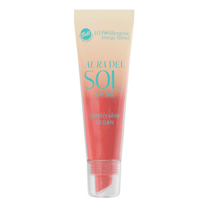 Bell Hypoallergenic Aura Del Sol Lip Oil гіпоалергенна олія для губ із блискітками 02 Sunrise 10 г