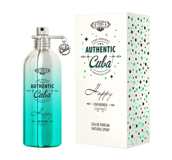 CUBA AUTHENTIC HAPPY FOR WOMEN ПАРФУМОВАНА ВОДА 100МЛ 